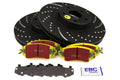 EBC S5K Yellowstuff Pad and GD Rotor Front Kit - 2013-2026 Subaru BRZ / Toyota GT/GR86 / Scion FR-S (W/ Vented Rear Rotors)