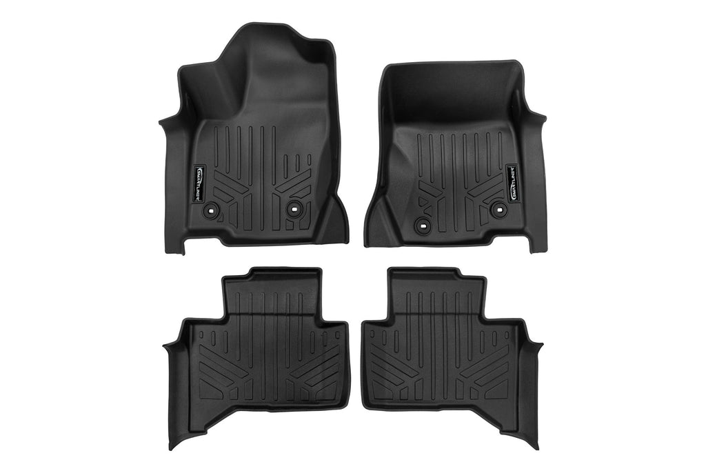 SMARTLINER Custom Fit All Weather Protection Floor Mat Liner Set Compatible With 2024-2026 Toyota Land Cruiser