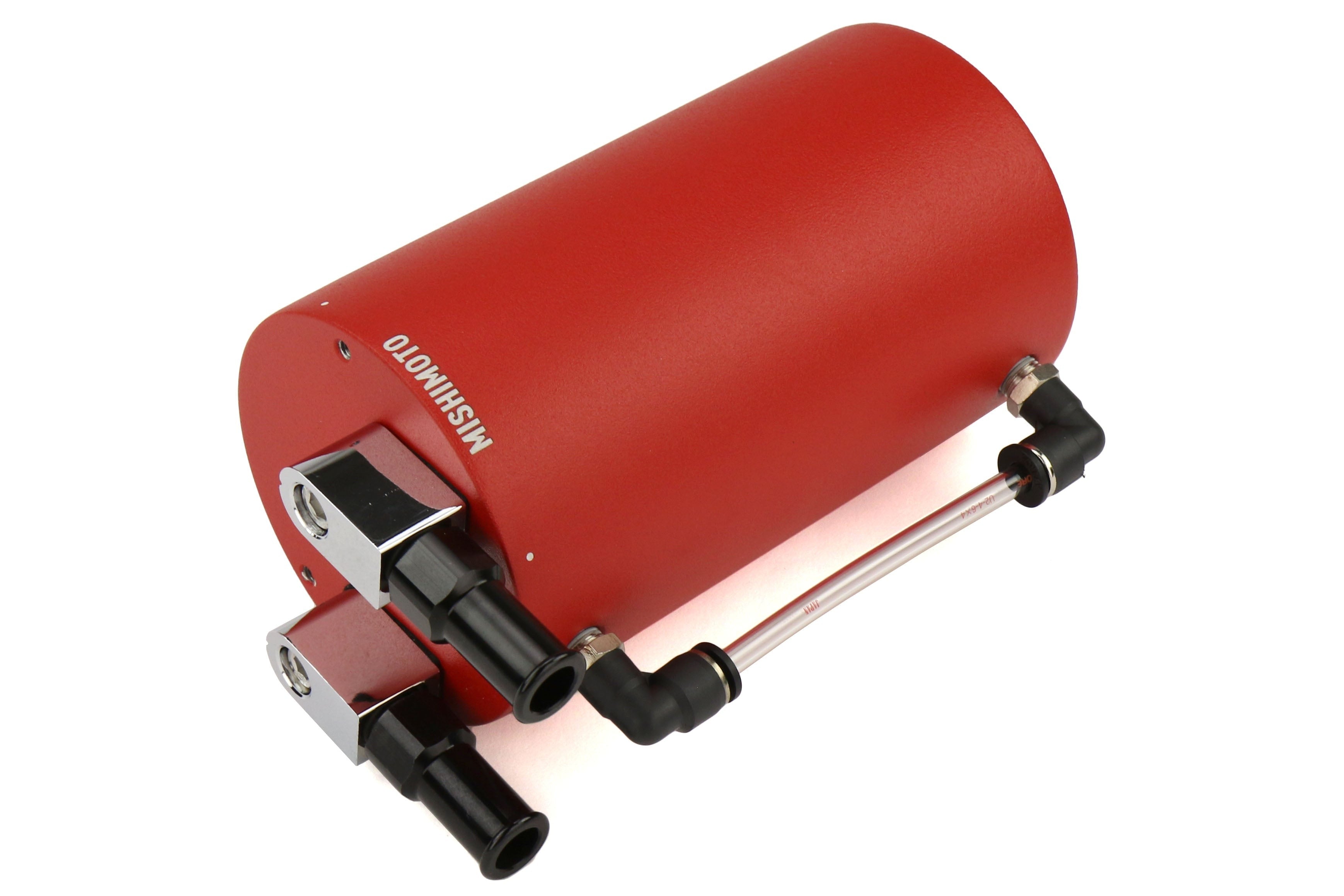 Mishimoto Oil Catch Can (Large) - Red - Universal