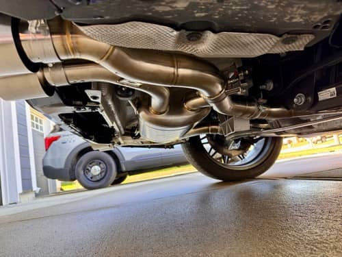 MAD BMW X3M X4M F97 F98 Axle Back Exhaust