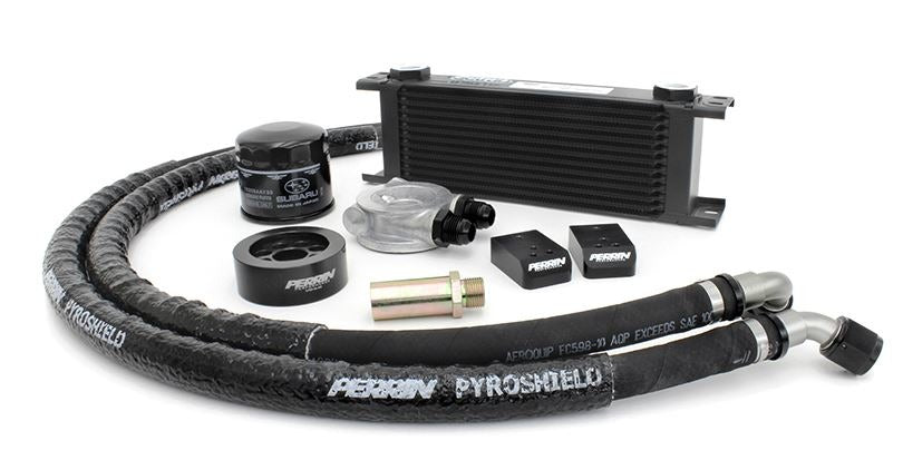 PERRIN Oil Cooler Kit - 2013-2016 Scion FR-S / 2013-2024 Subaru BRZ / 2017-2020 Toyota 86 / 2022-2024 GR86