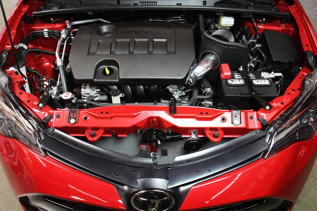 HPS Performance Shortram Air Intake Kit 2016 Scion iM 1.8L, Includes Heat Shield, Polish