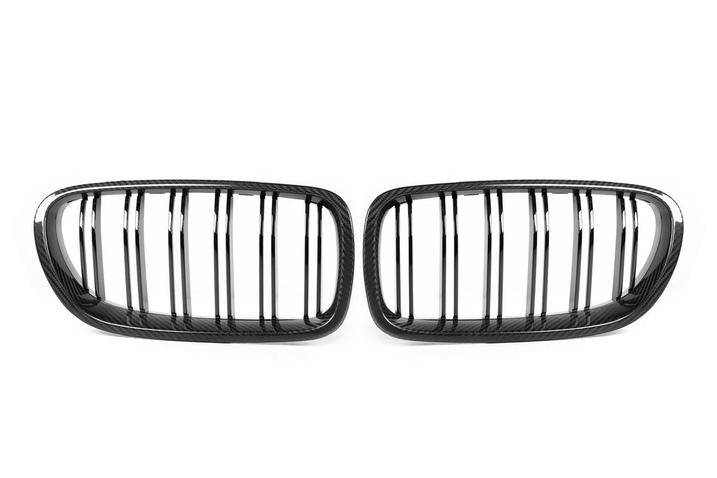 5 Series F10 Double Slat Dry Carbon Fiber Grill