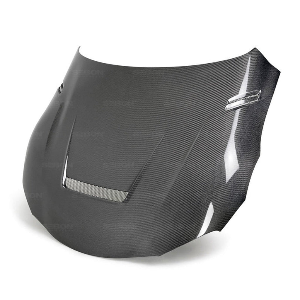 Seibon VS-Style Double-Sided Carbon Fiber Hood - 2020-2021 Toyota A90 Supra