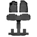 Smart TrimTM Floor Liners For 2019-2026 Subaru Ascent (2nd Row Bucket) and No Subwoofer in the Cargo Area