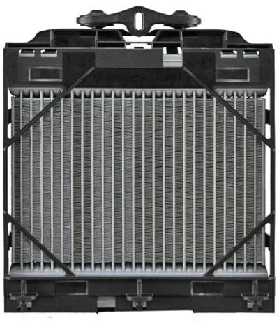 BMW F10 5-Series Auxiliary Engine Radiator By Hudson 17117802662 (Passenger Side)