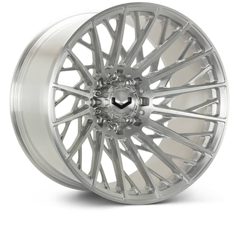 Vossen VFX-02T 24x10 - 6x135 - ET25 - Deep - 87.1 - Brushed Gloss Clear Wheel