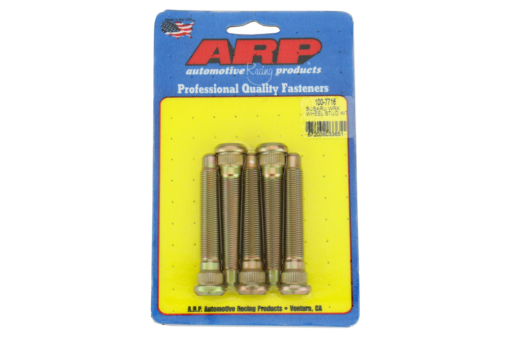 ARP Extended Wheel Studs - 2002-2021 Subaru WRX / 2004-2021 STI / 2013-2016 Scion FR-S / 2013-2020 Subaru BRZ / 2017-2019 Toyota 86