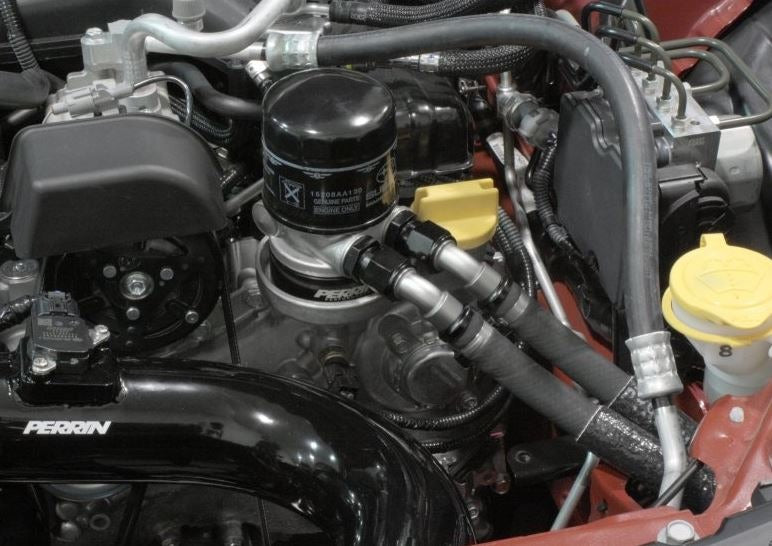 PERRIN Oil Cooler Kit - 2013-2016 Scion FR-S / 2013-2024 Subaru BRZ / 2017-2020 Toyota 86 / 2022-2024 GR86