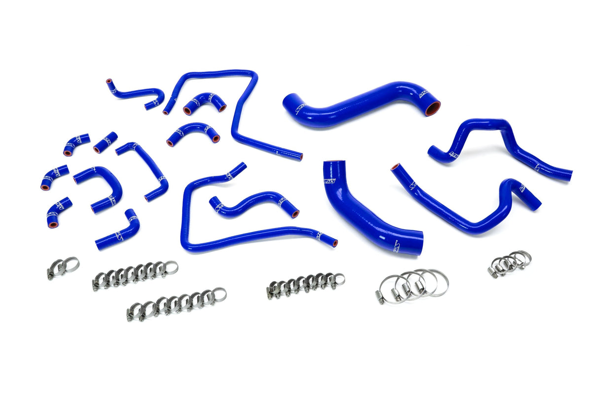 HPS Silicone Radiator, Heater and Ancillary Coolant Hose Kit 2004 Subaru Impreza WRX STI 2.5L Turbo, 57-2304