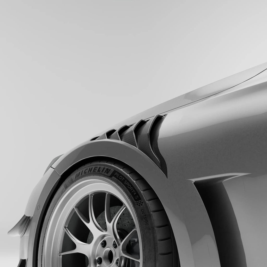 Revozport Carbon Fiber Side Fenders for BMW G87 M2-V1 HYBIRD FENDER