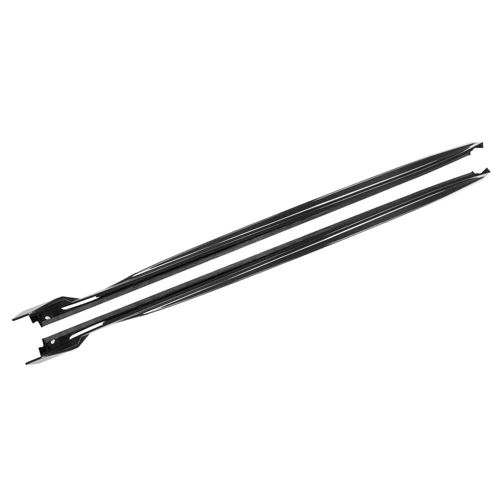 X4M F98 SQ Style Dry Carbon Fiber Side Skirt