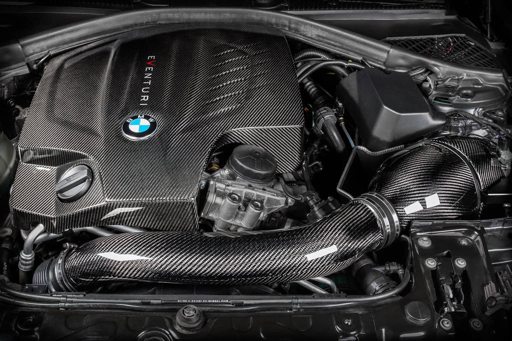 Eventuri BMW F-Chassis N55 Black Carbon Intake System - V2