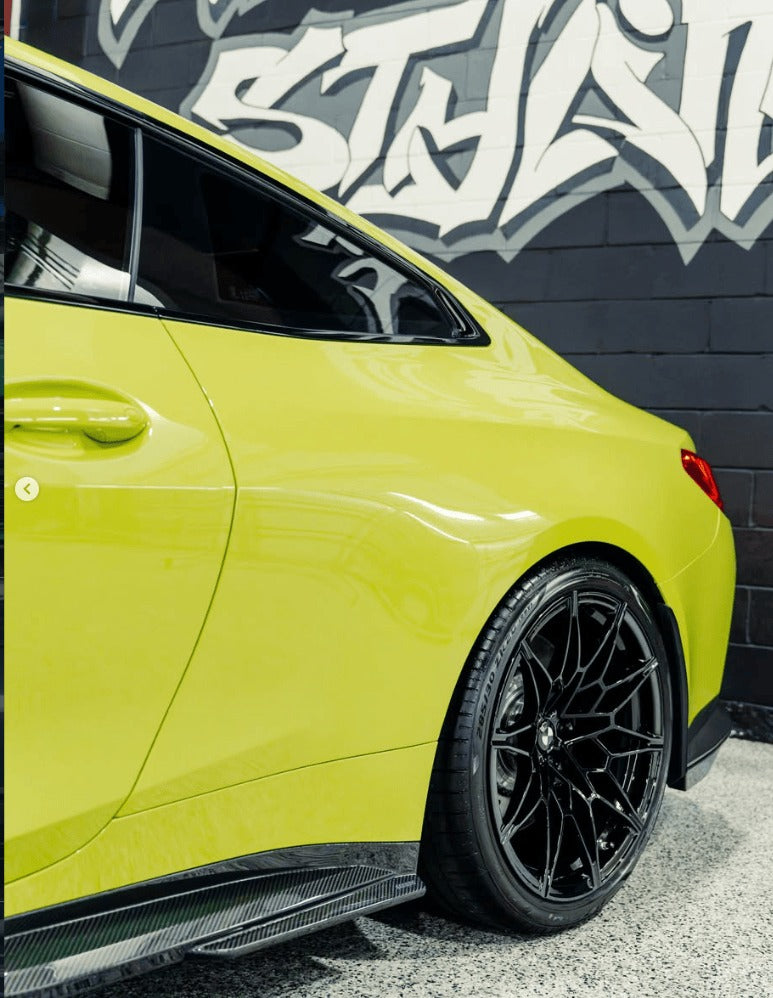 G8X SQ Style Carbon Fiber Side Skirts