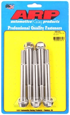 ARP 1/2-13 x 4.250 Hex SS Bolts (Set of 5)