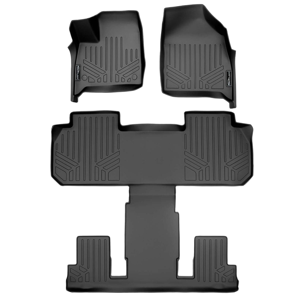 SMARTLINER Floor Liners for 2018-2024 Buick Enclave (2nd Row Bucket)