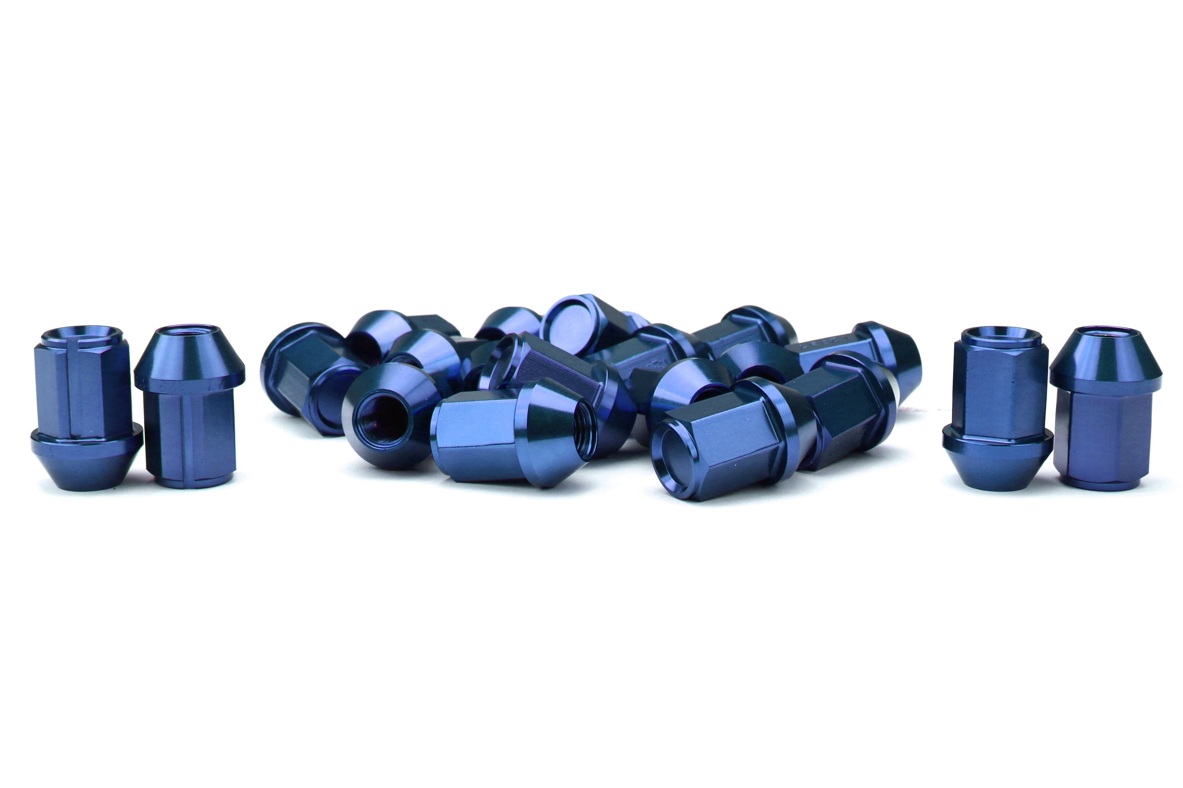 Project Kics Project Leggdura Racing Blue Lug Nuts 12x1.25 - Universal