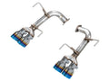 AWE Tuning Track Edition Axle-Back Exhaust - Vapor Blue Tips - 2022-2026 Subaru WRX