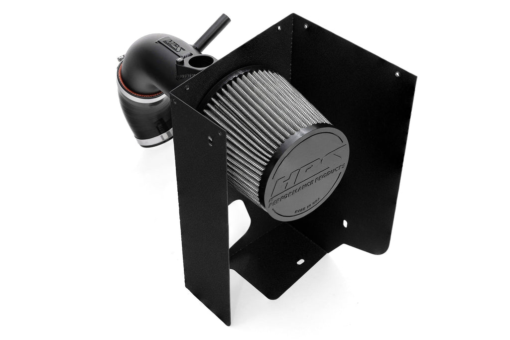 HPS Performance Air Intake Kit with Heat Shield, 2019-2025 Toyota RAV4 Hybrid 2.5L, Black, 827-768WB