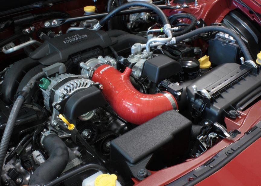 PERRIN Inlet Hose (Red) - 2013-2016 Scion FR-S / 2013-2020 Subaru BRZ / 2017-2020 Toyota 86