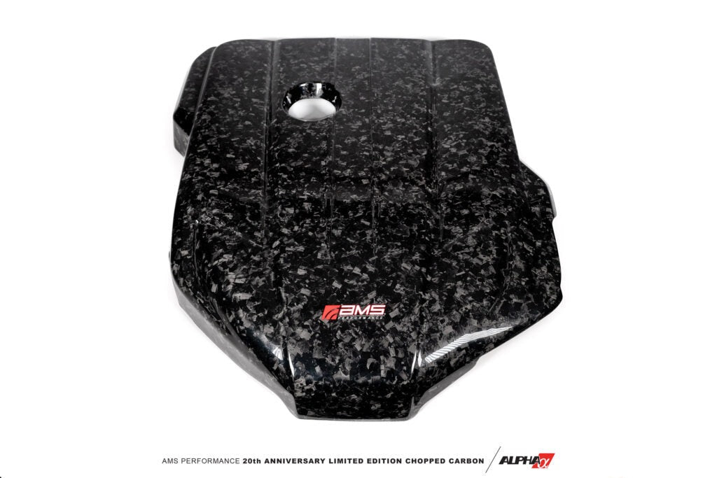 AMS Performance Chopped Carbon Fiber Engine Cover (20th Anniversary Limited Edition) - 2020-2024 Toyota GR Supra