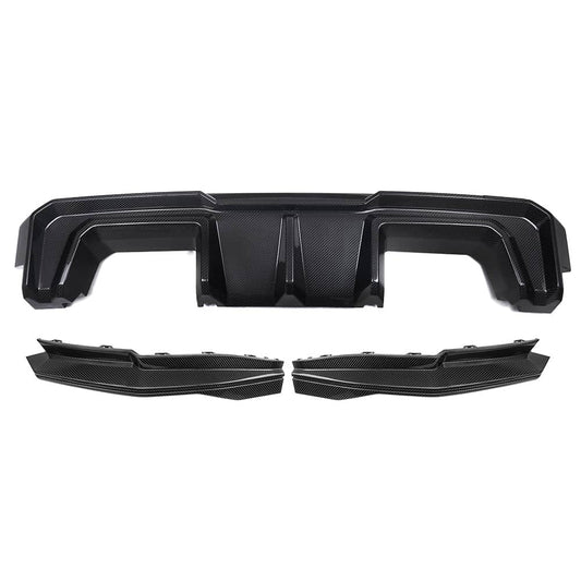 G8X SQ-B Style Dry Carbon Fiber Rear Diffuser Set