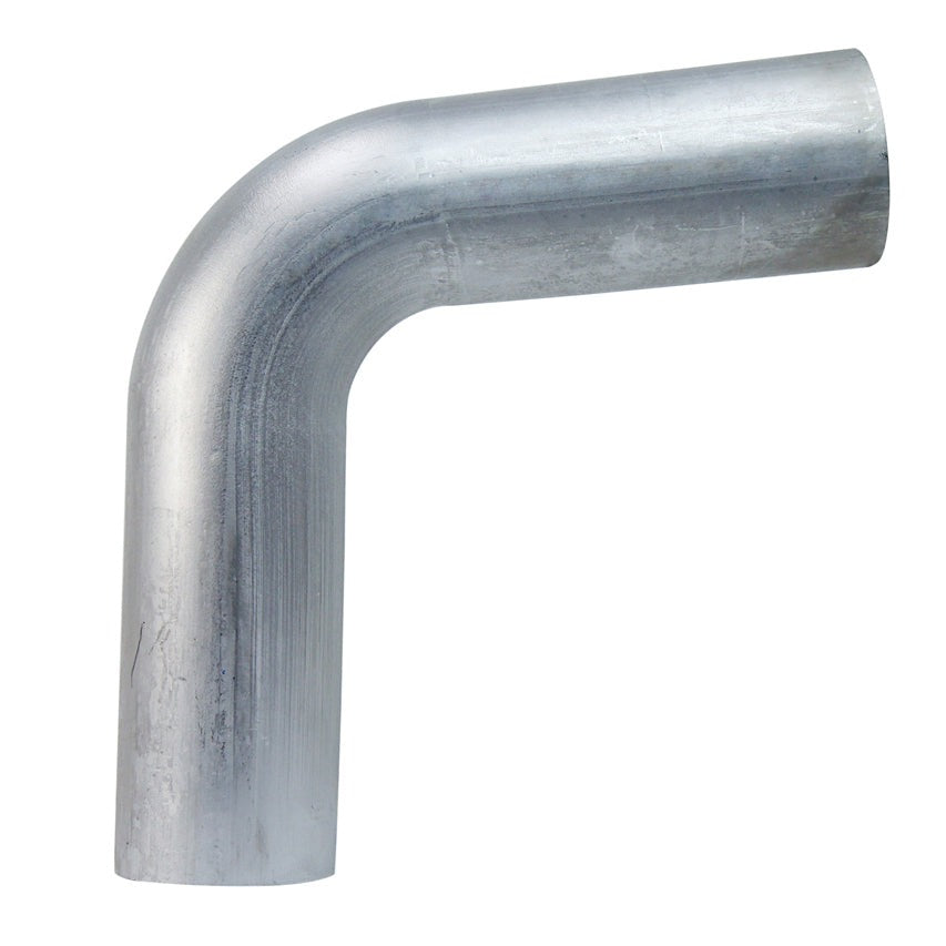 HPS 80 Degree Bend 6061 Aluminum Elbow Pipe Tubing, Mandrel Bent, Mill Finish