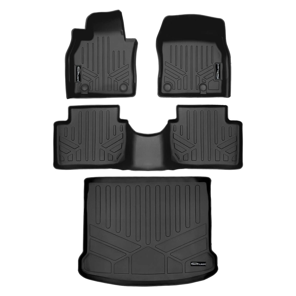 SMARTLINER Custom Fit Floor Liners For 2019-2026 Mazda 3 AWD (Hatchback)
