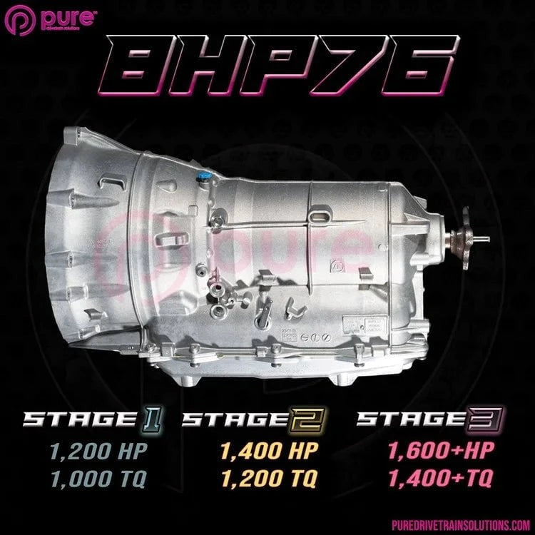 Pure Drivetrain Solutions ZF8HP76 Stage 3 G80 M3/M4 Transmission Upgrade
