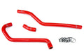 HPS Red Reinforced Silicone Radiator Hose Kit Yamaha 06-12 YFM700 Raptor