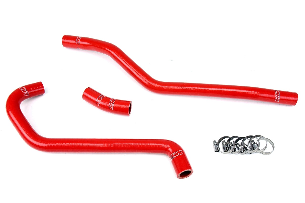 HPS Red Reinforced Silicone Radiator Hose Kit Yamaha 06-12 YFM700 Raptor