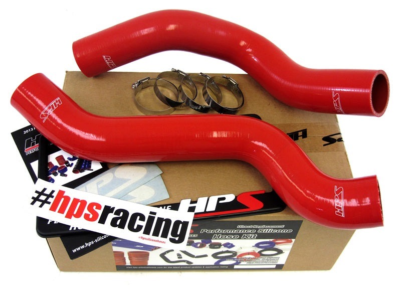 HPS Reinforced Red Silicone Radiator Hose Kit Coolant Dodge 07-10 Viper SRT-10 8.4L V10