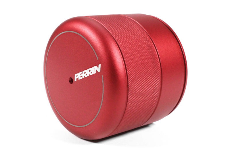 PERRIN Oil Filter Cover (Red) - 2015-2024 Subaru WRX / 2013-2016 Scion FR-S / 2013-2024 Subaru BRZ / 2017-2020 Toyota 86 / 2022-2024 GR86