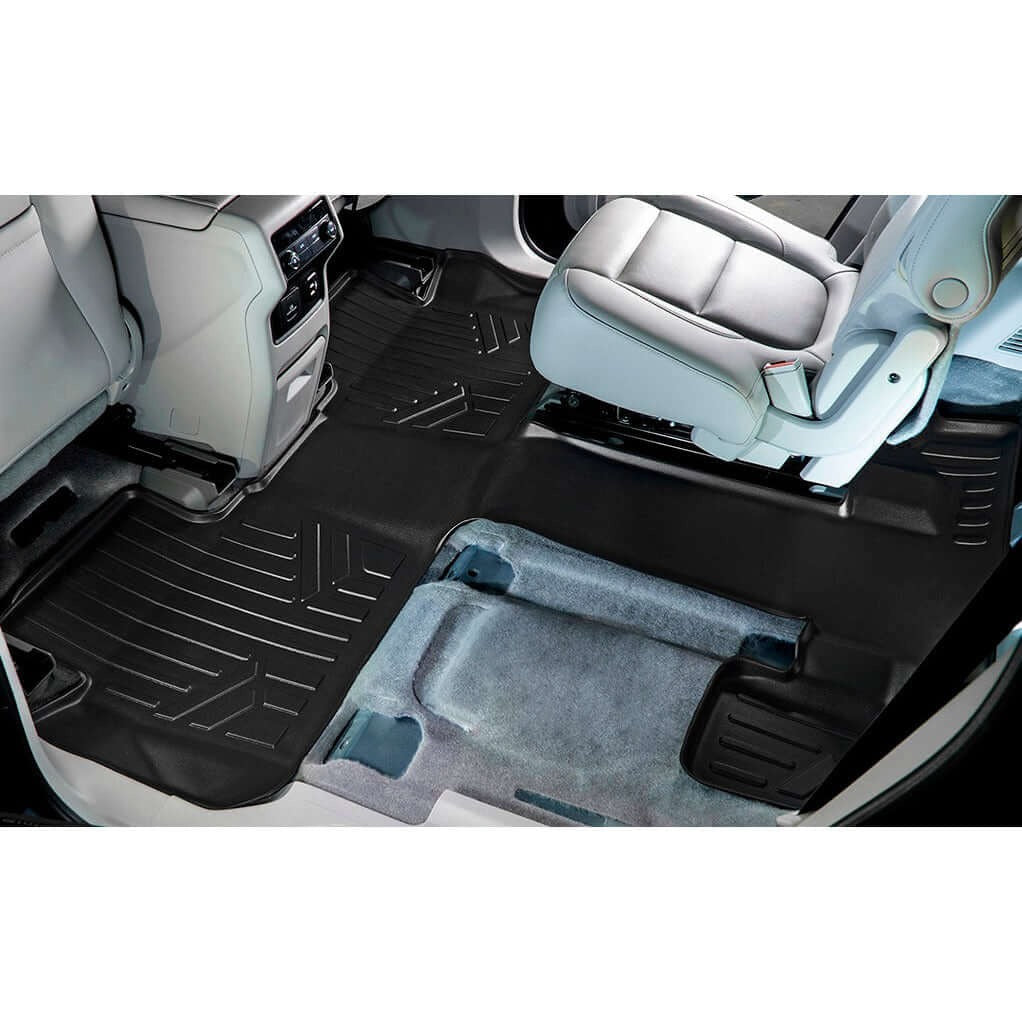 SMARTLINER Floor Liners for Black for 2020-2026 Cadillac XT6