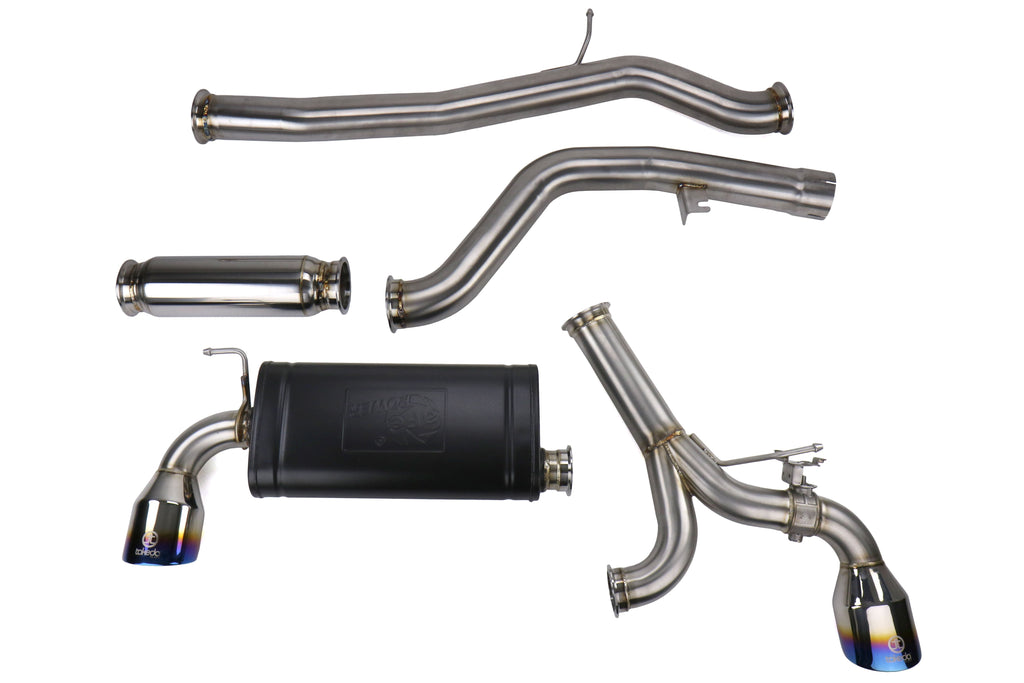 aFe Power Takeda 3" to 2-1/2" 304 Stainless Steel Catback Exhaust - 2020-2024 Toyota GR Supra