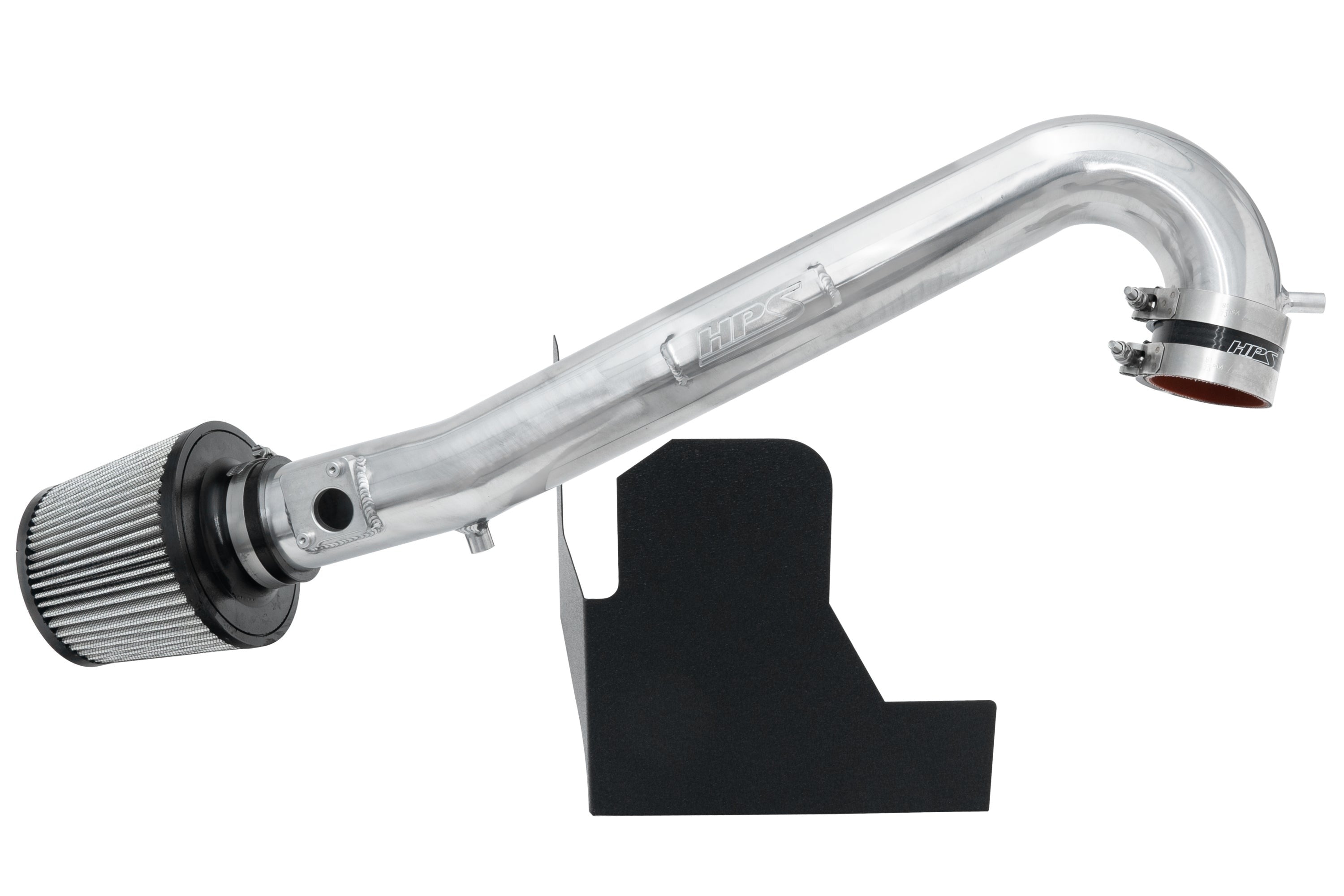 HPS Shortram Air Intake Kit 2012-2016 Subaru Impreza 2.0L Non Turbo, Includes Heat Shield, 827-563