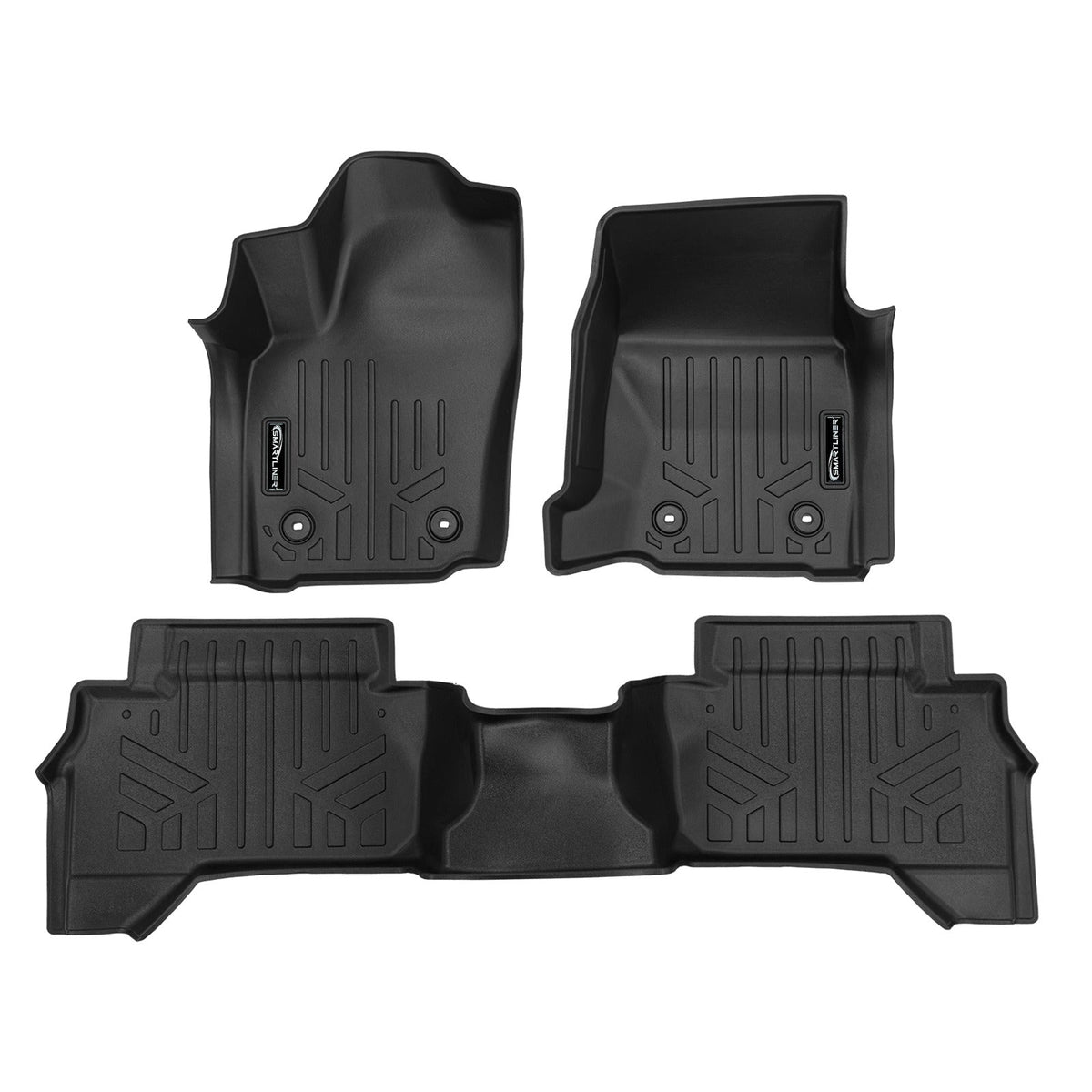 SMARTLINER Floor Liners for 2024-2026 Toyota Tacoma Double Cab (Manual Transition)