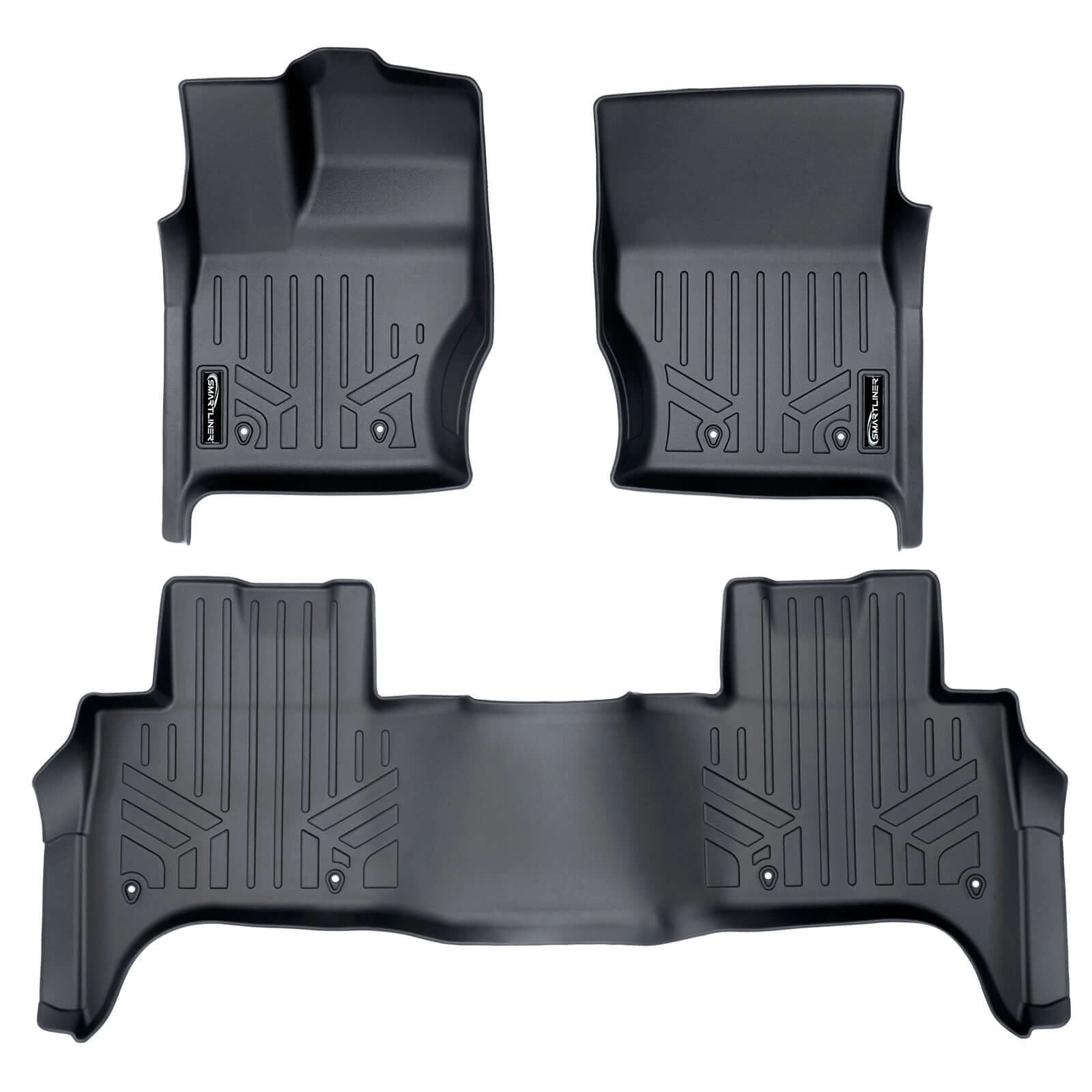 SMARTLINER Floor Liners for 2014-2022 Land Rover Range Rover Sport (7 Passenger Model)