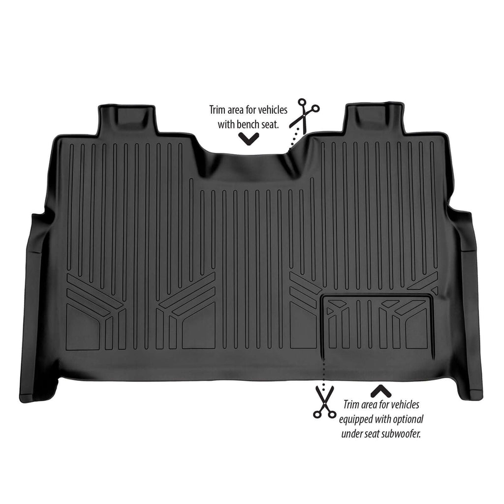 SMARTLINER Custom Fit Floor Liners For 2009-2010 Ford F-150 SuperCrew Cab
