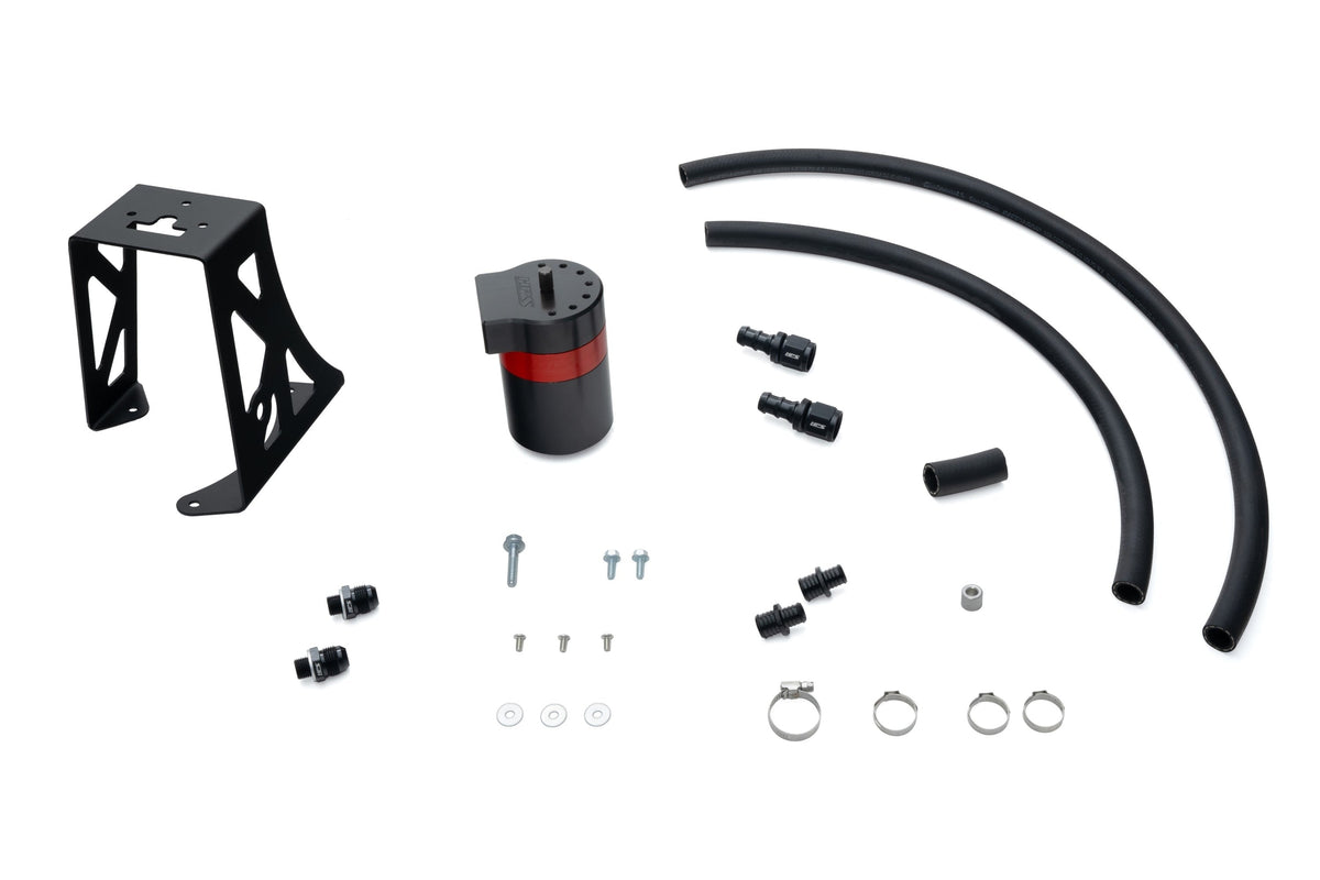 HPS Aluminum Oil Catch Can Kit 2024-2025 Toyota Tacoma 2.4L Turbo, 860-032, Open Box