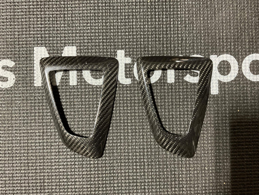 OPEN BOX - F8X Shifter Trim Dry Carbon Fiber Gloss Finish (Clean (1) + Minor Scratches (1)