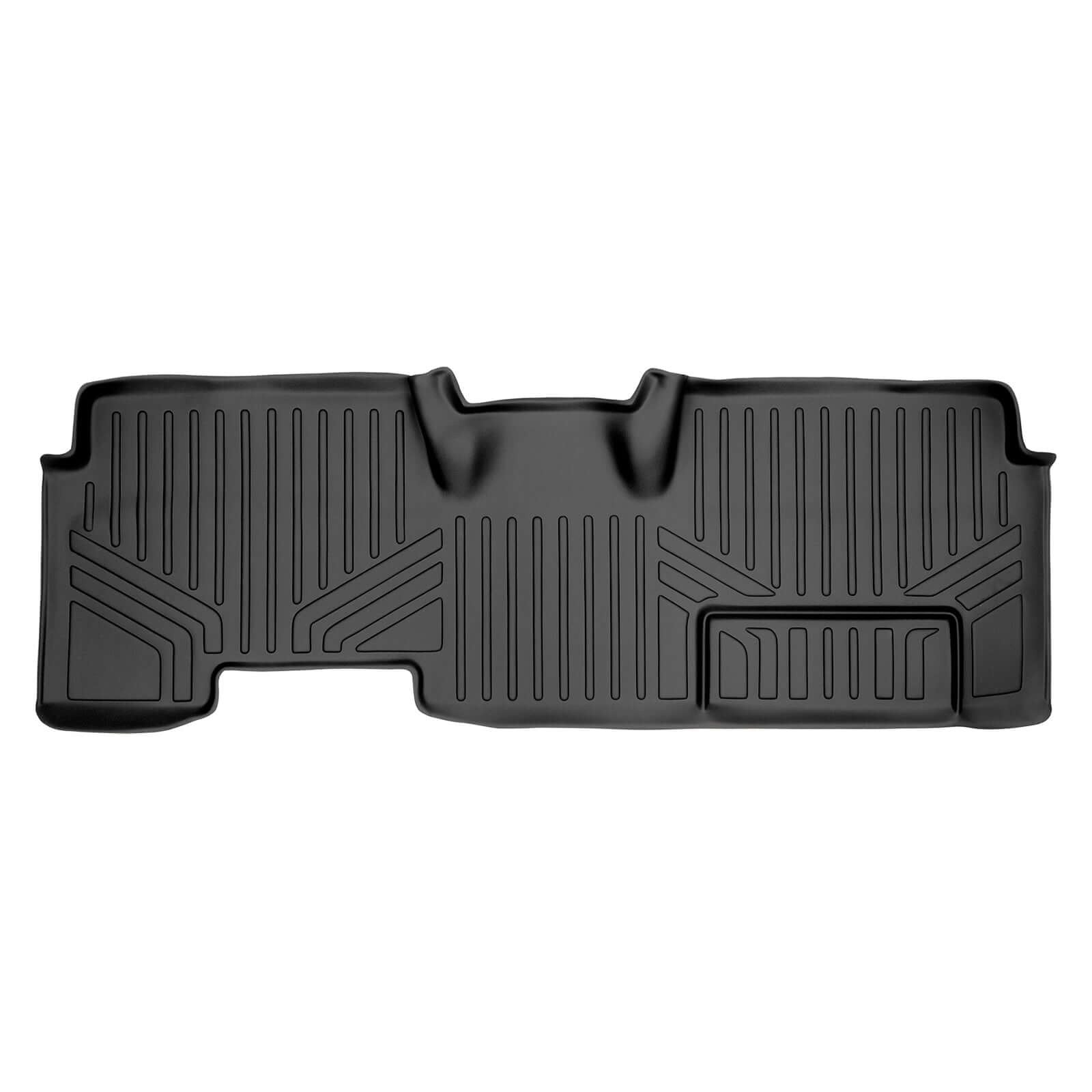 SMARTLINER Custom Fit Floor Liners For 2009-2010 Ford F-150 SuperCab with Flow-Through Center Console