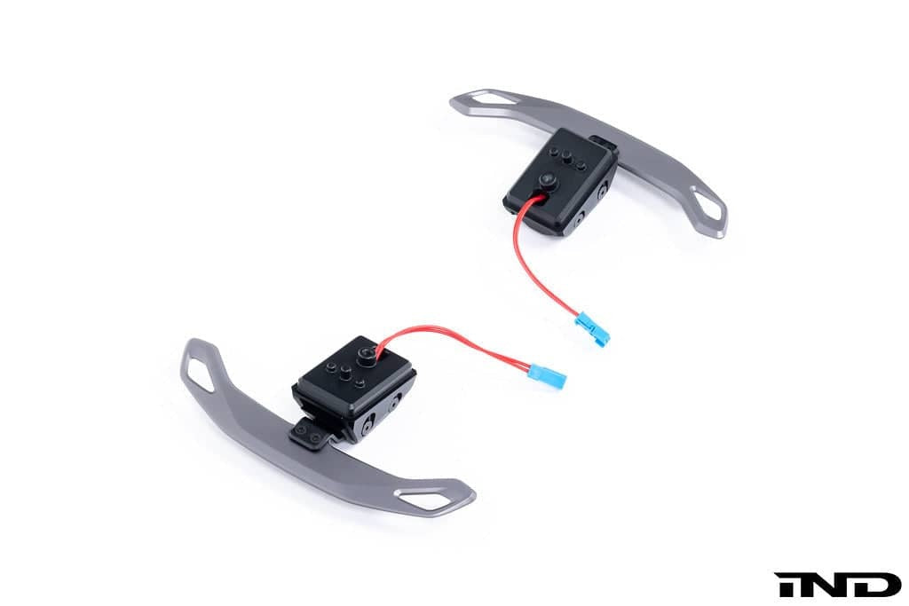 JQ Werks / MadTrace BMW F-Chassis Clubsport Magnetic Shift Paddle Set - Billet Aluminum V2