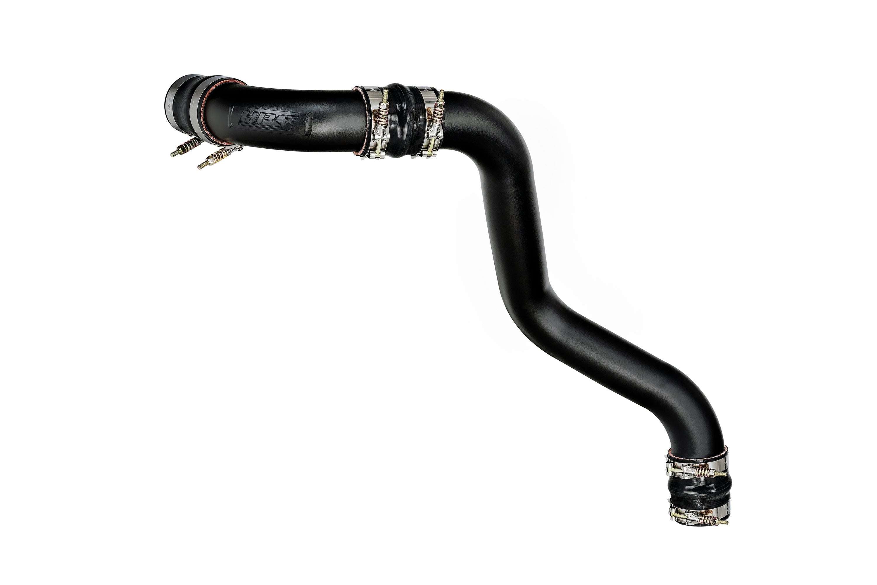 HPS Intercooler Charge Pipe Hot Side, 2017-2019 Chevy Silverado 3500 HD Duramax 6.6L V8 Diesel Turbo L5P, 17-146