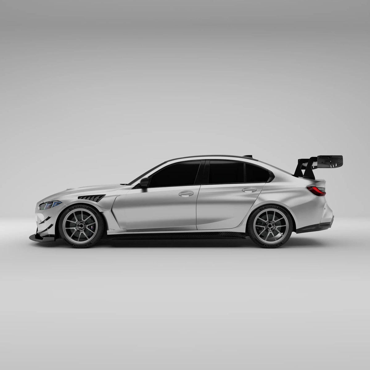 Revozport Carbon Fiber Side Skirts for BMW G80 M3 2021-2024