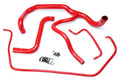 HPS Red Reinforced Silicone Radiator Hose Kit Coolant Cadillac 15-17 Escalade 6.2L V8