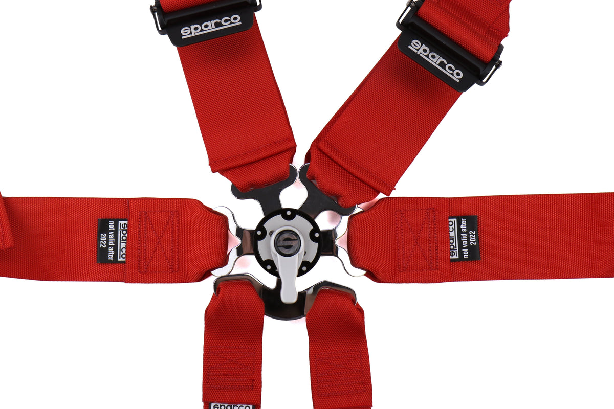 Sparco Belt 3 Inch 6-Point Hans Harness - Universal
