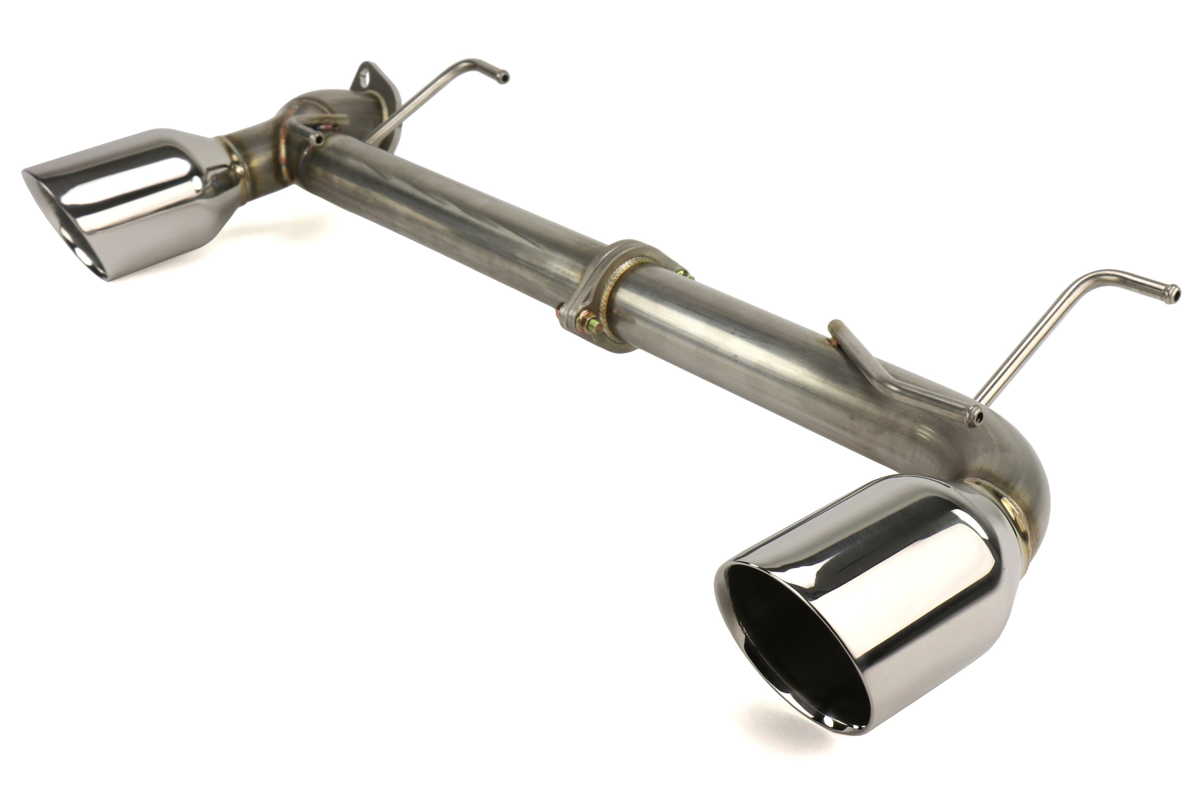 Remark Axle Back Exhaust Muffler Delete w/ Stainless Steel Double Wall Tips - 2013-2016 Scion FR-S / 2013-2016 Subaru BRZ