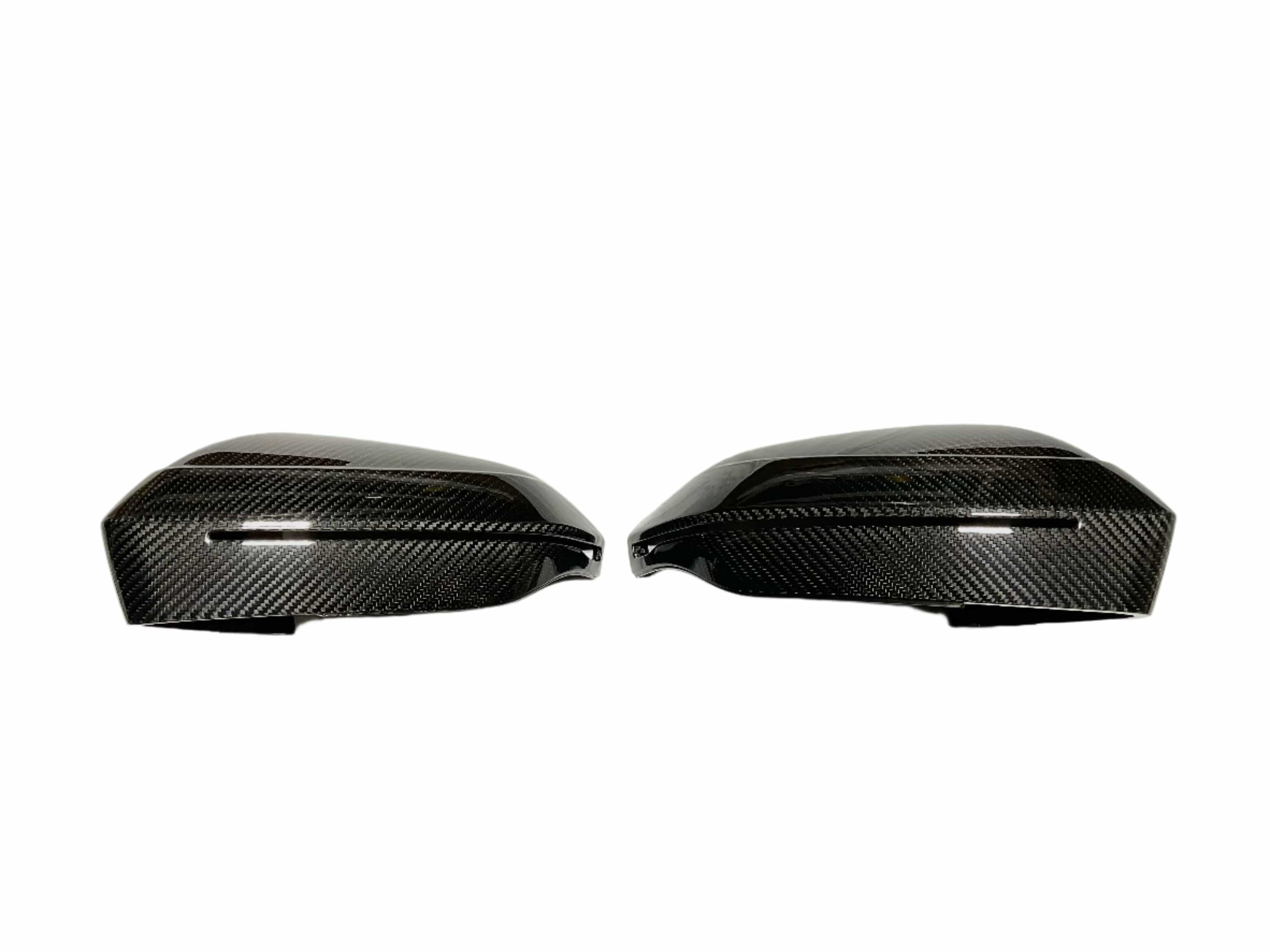 Kies Carbon Fiber Mirror Caps for BMW G90 M5