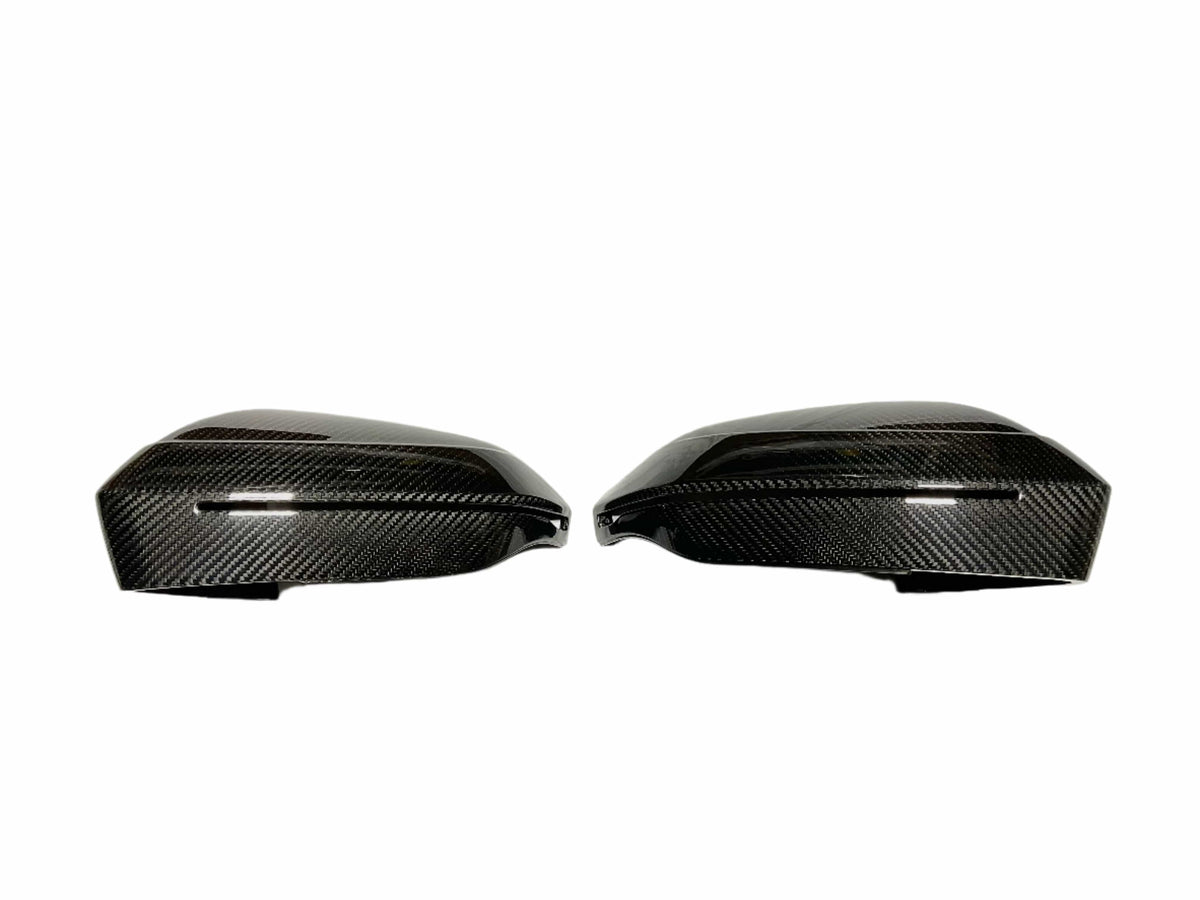 Kies Carbon Fiber Mirror Caps for BMW G90 M5